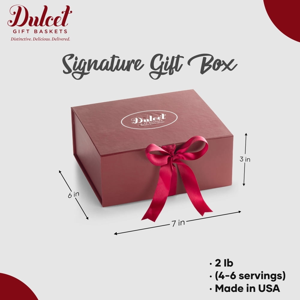 Dulcet Gift Baskets Classic Bakery Gift Box- Traditional Black and White Cookies