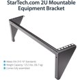 thumbnail image 3 of StarTech 2U 19-Inch Steel Vertical Wall Mount Equipment Rack Bracket RK219WALLV (Black), 3 of 5
