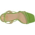 thumbnail image 5 of Sam Edelman Women's Kia Apple Green Suede Heels 9.5M, 5 of 6
