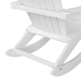 thumbnail image 2 of Outdoor Rocking Adirondack Chair, White, 2 of 10