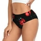 thumbnail image 2 of Fotbe Beautiful Red Ladybug Calzones Estampados para Mujer – Ropa Interior de Algodón, Cómoda, Suave y Elástica-Medium, 2 of 6