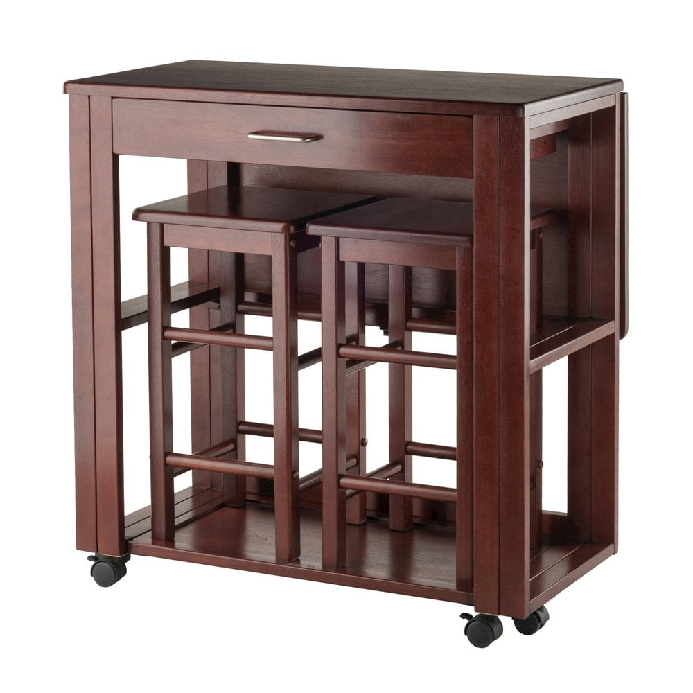 furnifact walnut folding dining table product