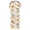 Bird Leaf Jar, variant on Haosy Yellow Triangle Golf Club Covers Driver Hybrid Wood Headcovers PU Leather Double-Layer Lining Replaceable Tags for Men Women