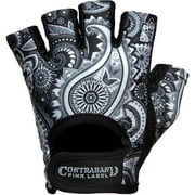 Contraband Sports 5387 Pink Label Paisley Weight Lifting Gloves - Gray