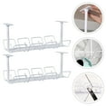 thumbnail image 5 of Under Desk Wire Tidy 2Pcs for Cable Management in Kitchen and Bedroom, 5 of 5