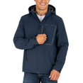thumbnail image 2 of Gerry Men’s Softshell Jacket – Water & Wind Resistant, Adjustable Hood & Cuffs, Heavyweight Outdoor Coat (Blue, Small), 2 of 6