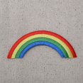 thumbnail image 2 of Rainbow - Nature - Iron on Applique - Embroidered Patch, 2 of 2