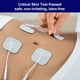 thumbnail image 5 of Almohadillas de repuesto para unidad TENS, NURSAL, reutilizables, 2x2, 20 unidades, con autoadhesivo mejorado para electroterapia, compatibles con AUVON TENS y TENS 7000., 5 of 5