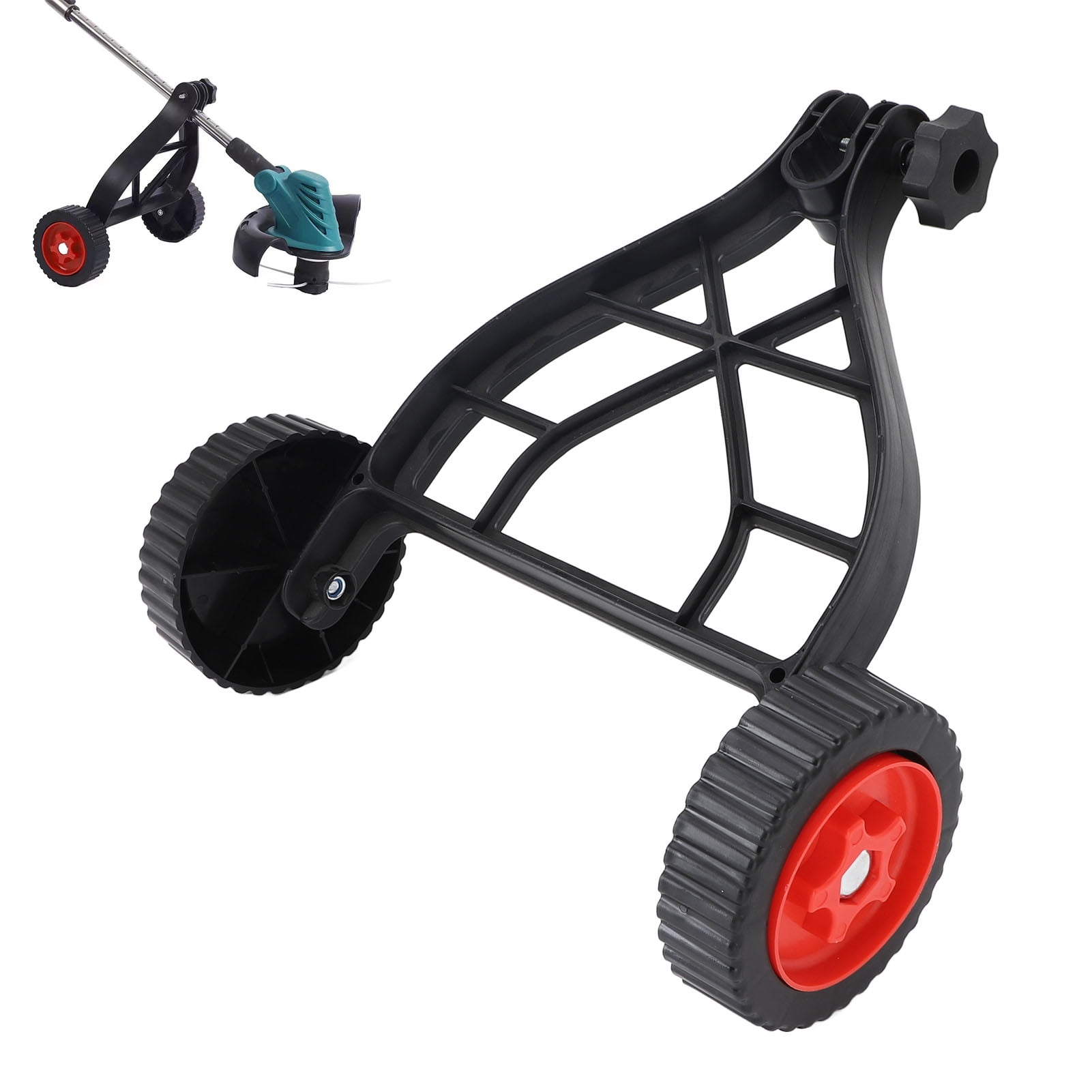 Trimmer String Trimmer Wheel High Efficiency Labor Saving Lawn Trimmer Support Wheels for Auxiliary Attachment
