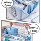 thumbnail image 2 of Estuche AuraGlor de gran capacidad con 8 compartimentos, estuche grande para lápices, organizador, almacenamiento sencillo, papelería estética, cosméticos para adultos, hombres y mujeres, artículos, 2 of 6