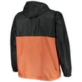 thumbnail image 3 of Men's Black Philadelphia Flyers Big & Tall Anorak Half-Zip Pullover Hoodie, 3 of 3