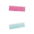 thumbnail image 1 of 2pcs Cubierta Protectora Suave de Del Del Ordenador Portátil para 15.6in BF + Rosa, 1 of 9