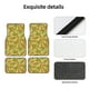 thumbnail image 4 of Fotbe Corn Juego de 4 Tapetes para Auto con Estampado – Alfombrillas de Goma Reforzada, Diseño Antideslizante, Protección para Todo el Año – Vehículos, Autos, Camionetas y SUVs, 4 of 7