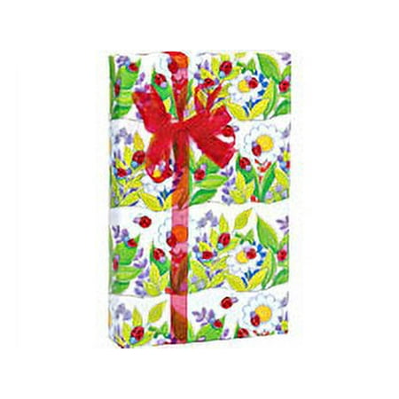Lady Bug Friends Birthday / Special Occasion Gift Wrap Wrapping Paper-16ft