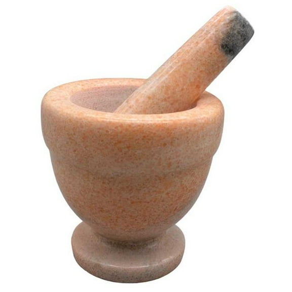 AzureGreen LMP14 4 in. Mortar & Pestle Set - Sunset - Jade