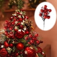thumbnail image 1 of Fiudx Palillos de Bayas con Purpurina Dorada, Decoración Brillante para Árbol de Navidad, Relleno Versátil para Coronas Diy, Arreglos Florales Navideños, Fiesta de Pascua de Primavera, 22 Cm de Largo, 1 of 7
