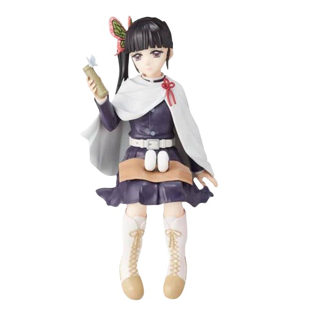 Figura de Demon Slayer Kanao Tsuyuri 15cm KEVCHE Juguetes Decoración de Escritorio Edad 3+