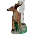 thumbnail image 3 of Small Rain Gauge Outdoor Garden Decor Guage for Deck or Yard Rain Water Catcher Gages Outdoors Deer (Buck Rocky Mountain Elk), 3 of 7