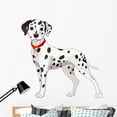 thumbnail image 1 of Cute Dalmatian Dog Wall Decal Mural by Wallmonkeys Peel and Stick Graphic (48 in W x 47 in H) WM234462, 1 of 4
