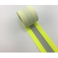thumbnail image 5 of Sew on High Visibility Hi Vis Retro reflective fabric tape (2" x 5 yds, Lime/Silver), 5 of 5