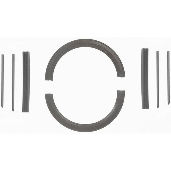 Fel-Pro BS40613 Rear Main Seal - 2 Piece - Rubber - Each Fits select: 1975-1987 BUICK REGAL, 1977-1987 OLDSMOBILE CUTLASS SUPREME