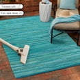 thumbnail image 2 of Alfombra Chindi de algodón Ramanta Home, 91 x 152 cm, color verde azulado, 2 of 9