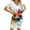 A-Orange, variant on TJAZFJPA Black Dresses Women Summer Casual Simple Flower Butterfly Print V Neck Off Shoulder Sleeve Summer Print Dress Lace Dress Women Business Casual Dresses for Women