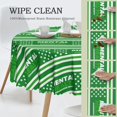 thumbnail image 3 of In May We Wear Green Mental Health Awareness Month Circular Tablecloth Waterproof Anti Stain Table Cloth Cover For Kitchen Dining Farmhouse Party Outdoor Picnic Camping 60in, 3 of 7