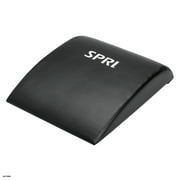 SPRI Ab Exercise Mat, Core and Abdominal Support, Black, 3" Thickness
