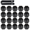 thumbnail image 4 of sweethay 20 Pieces Car Wheel Nut Covers Automotive Caps Hexagon Accessories Tire 17mm Replacing Removal Tool with Parts Replacement Vehículos, repuestos y accesorios Mis, 4 of 6