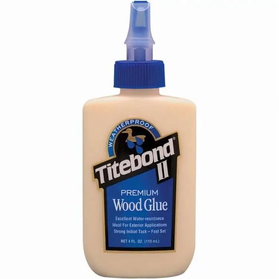 4 oz Franklin International 5002 Titebond II Weatherproof Exterior Wood Glue