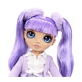 thumbnail image 3 of Título del producto: Rainbow High Jr High Violet Willow - Muñeca de moda morada de 9" con accesorios - Mochila, regalo para niños y coleccionistas Rainbow High Muñeca Rainbow Junior High Violet Willow, 3 of 4