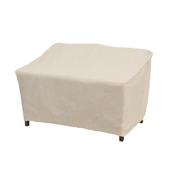 Mr. Bar-B-Q 07836BB Loveseat Cover, Taupe - Quantity 1