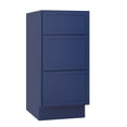 thumbnail image 6 of Vanity Art 15" W Birch Plywood Freestanding Single Base 3 Drawers Storage Cabinet, 6 of 8