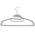 thumbnail image 7 of Simplify 24 Pack Ultimate Velvet Shirt Hanger in Grey, 7 of 7