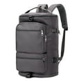thumbnail image 4 of DQrwqpou Mochila Bolsas Entrenamiento Deportivo Gran Capacidad para Mujeres (gris), 4 of 9