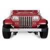 Rampage by RealTruck Grille for Jeep Wrangler TJ | Chrome, Steel | 7511 | Compatible with 1997 - 2006 Jeep Wrangler TJ