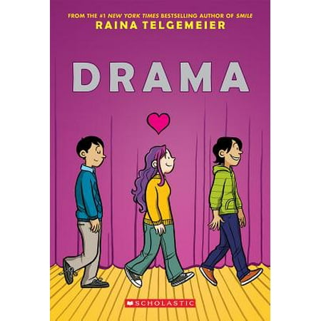 Drama (Paperback) (Best Mystery Novels For Middle School)