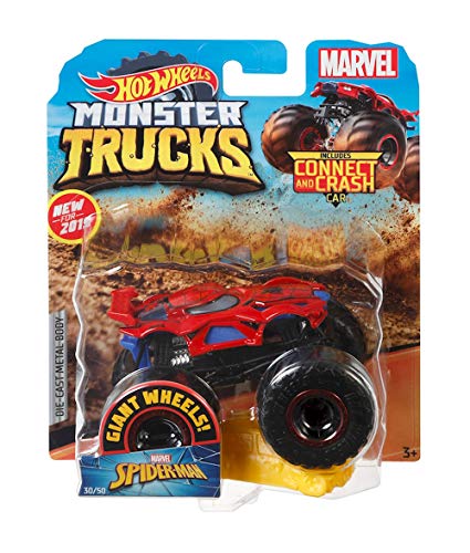 hot wheels monster truck spiderman