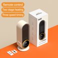 thumbnail image 6 of HOZVOMI Portable Space Heater with Overheat Protection - Energy Efficient 1200W Desk and Office Heater, 6 of 9