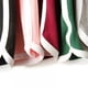 thumbnail image 4 of Pantalones cortos casuales de rayas de cintura alta para mujer, para playa, deportes, correr, yoga, cintura elástica, 4 of 6