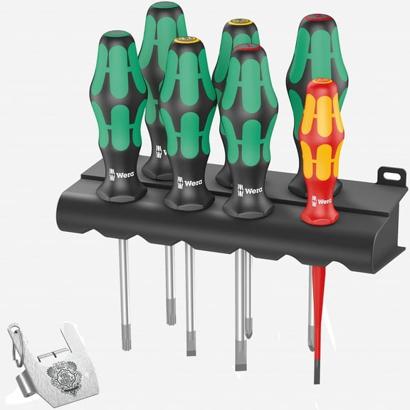 Wera 138711 Kraftform/7 Heavy Metal 1 Screwdriver Set