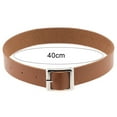 thumbnail image 5 of UDIYO Necklace Punk Retro Faux Leather Buckle Choker Necklace for Dating, 5 of 7