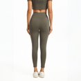 thumbnail image 6 of Womens High Waist Seamless Gym Leggings, Squat Proof Stretchable Tight Sports Pants for Yoga Workout Gray M, 6 of 6
