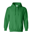 thumbnail image 6 of Gildan Warm Hooded Sweatshirt with Pouch Pocket of Heavy Blend 50/50 Cotton/Polyester, Irish Green, XL, Men's 3 Pack Fleece Cozy Casual Hoodie, 6 of 6