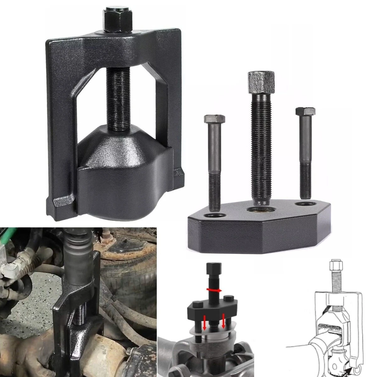Crankshaft Front And Rear Main Seal Installer Tool For Ford 4.5L, 6.0L, 6.4L Powerstroke – 2-Year Warranty