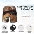 thumbnail image 3 of Vsdgher Cowboy Hat Guinea Pig for Mens Swim Trunks with Compression Liner Swim Shorts Swim Suits Board Shorts-3X-Large, 3 of 6