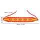 thumbnail image 3 of Ofertas Únicas 1 Pc Diadema de Encaje Hueco Tejido de Ganchillo?Diadema para Mujeres 21.65"x3.15" Naranja, 3 of 4