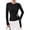 Black, variant on PRETTYGARDEN Asymmetrical Tops for Women Fall Business Casual Peplum Top Long Sleeve Blouses, Elegant Belted Dressy Casual Tops Professional Shirts for Office Work, Date Night, Going Out