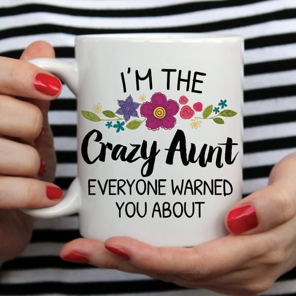 Crazy Aunt Personalized Coffee Mug